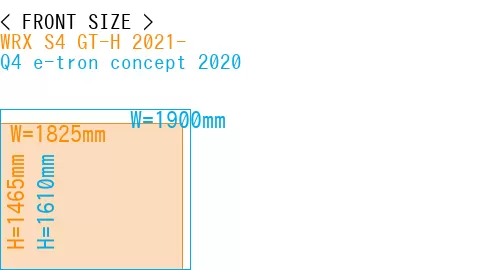 #WRX S4 GT-H 2021- + Q4 e-tron concept 2020